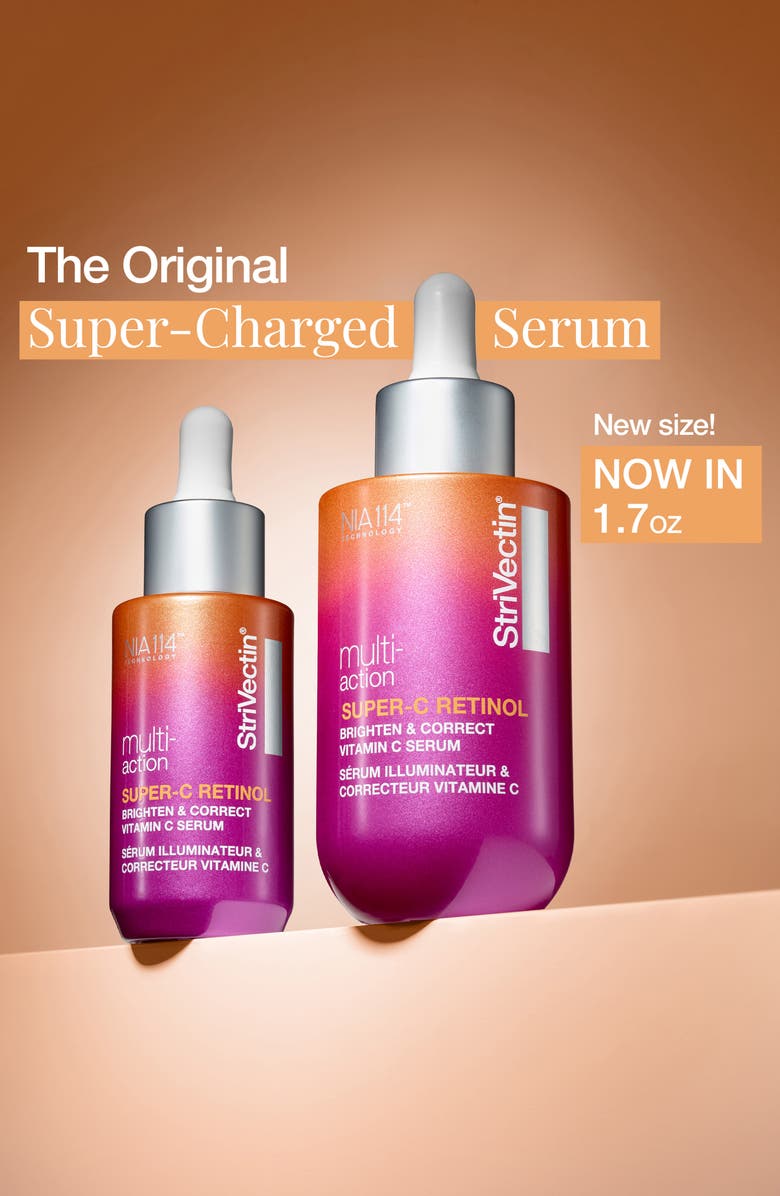 StriVectin<sup>®</sup> Multi-Action Super-C Retinol Brighten & Correct Vitamin C Serum, Alternate, color, 