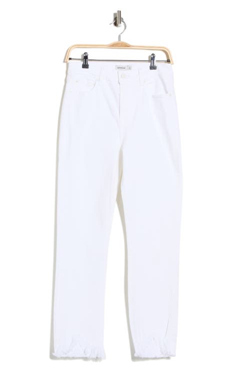 River High Waist Straight Leg Jeans