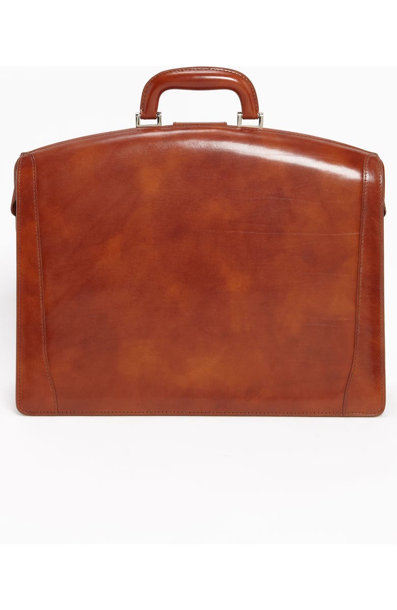 Bosca Triple Compartment Leather Briefcase, Alternate, color,