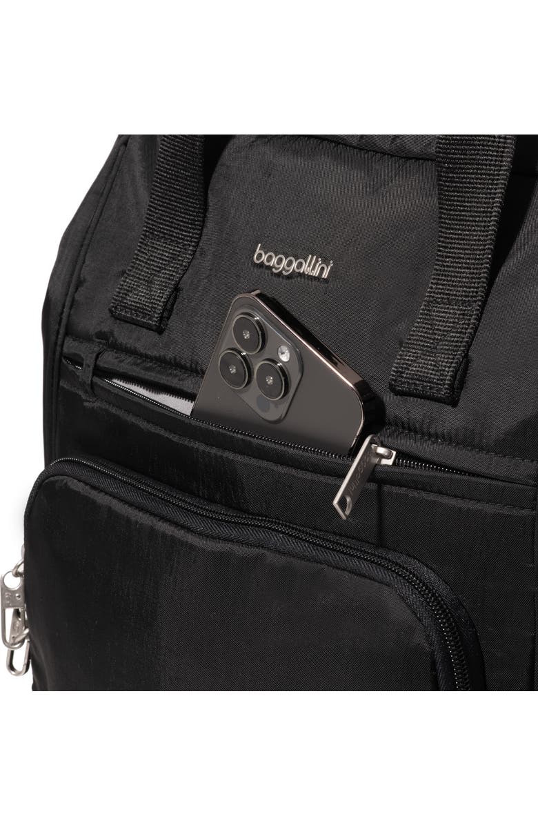 BAGGALLINI Securtex Anti-Theft Windsor Backpack, Alternate, color, Black