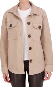 Ookie & Lala Faux Wool Shacket