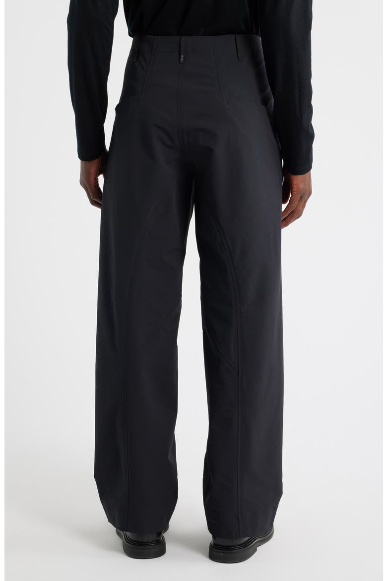 Corbel Relaxed Fit Softshell Pants, Alternate, color, BLACK