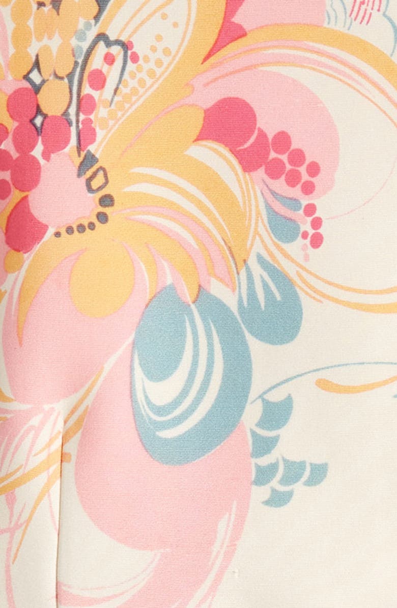 Reiss Kids' Trinny Fit & Flare Dress, Alternate, color, Pink Print