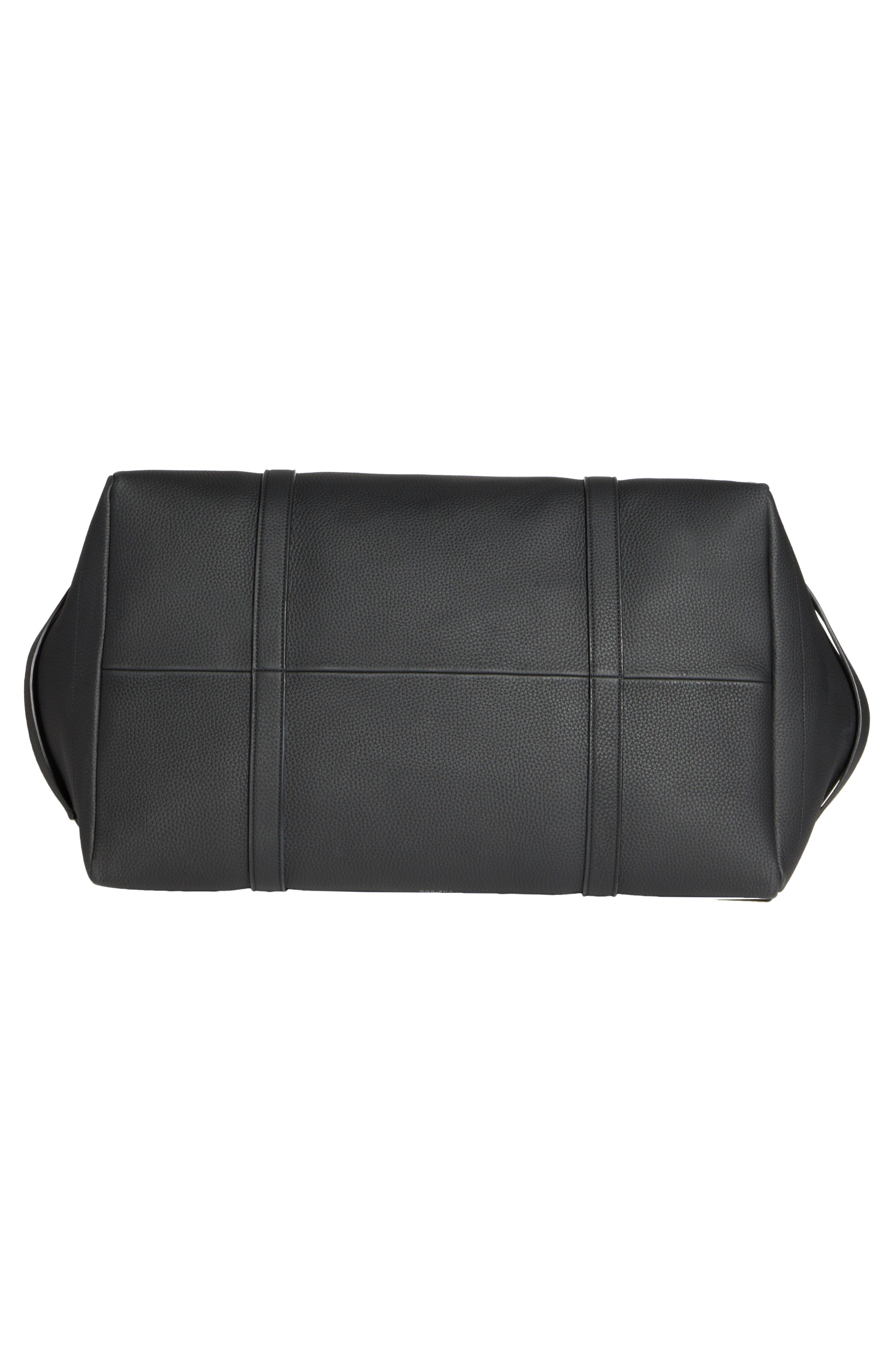 The Row Gio Leather Duffle Bag, Alternate, color, 