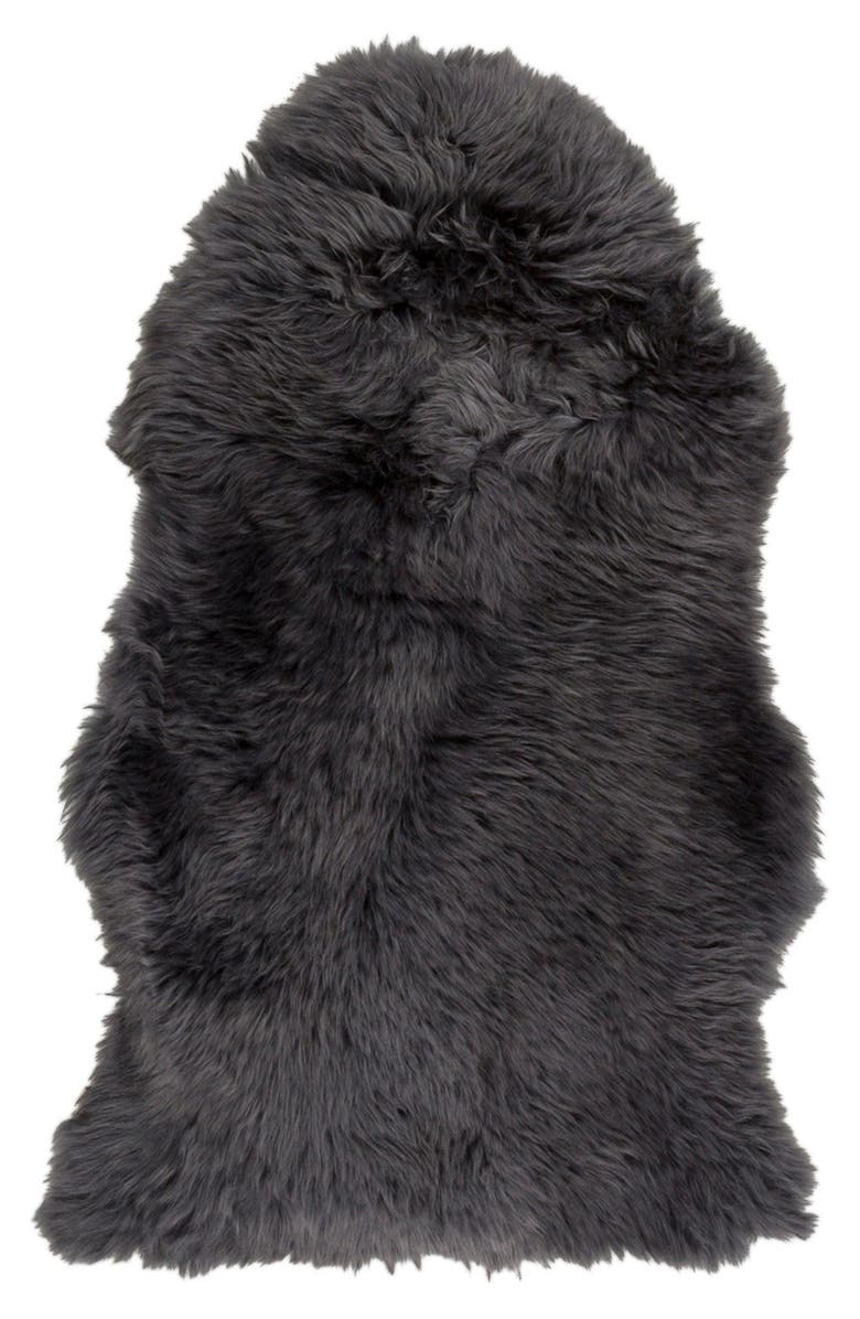 Surya Home Genuine Shearling Rug, Main, color,