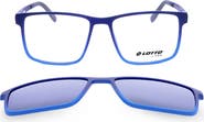 LOTTO 55mm Rectangular Optical Glasses