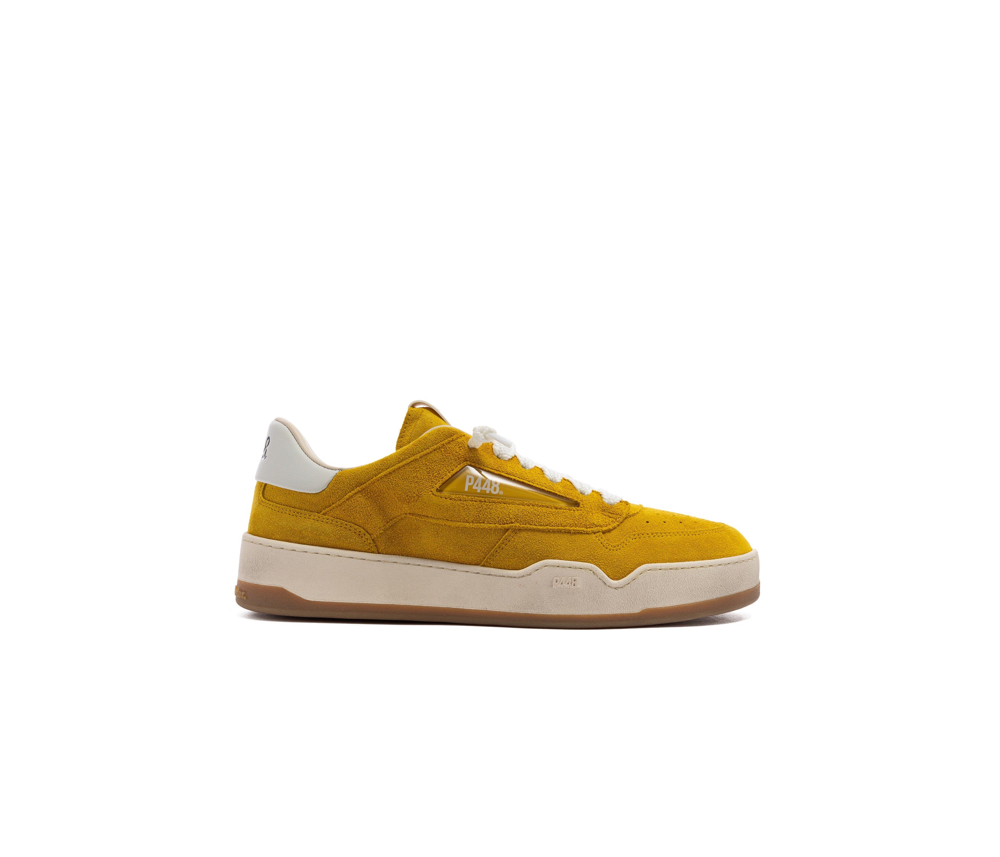 P448 Brixton Sneaker, Main, color, Marigold Yellow