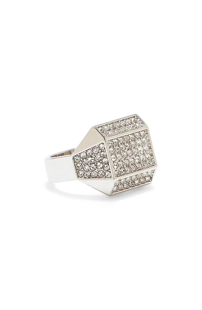 Vince Camuto Geometric Pavé Ring, Alternate, color,