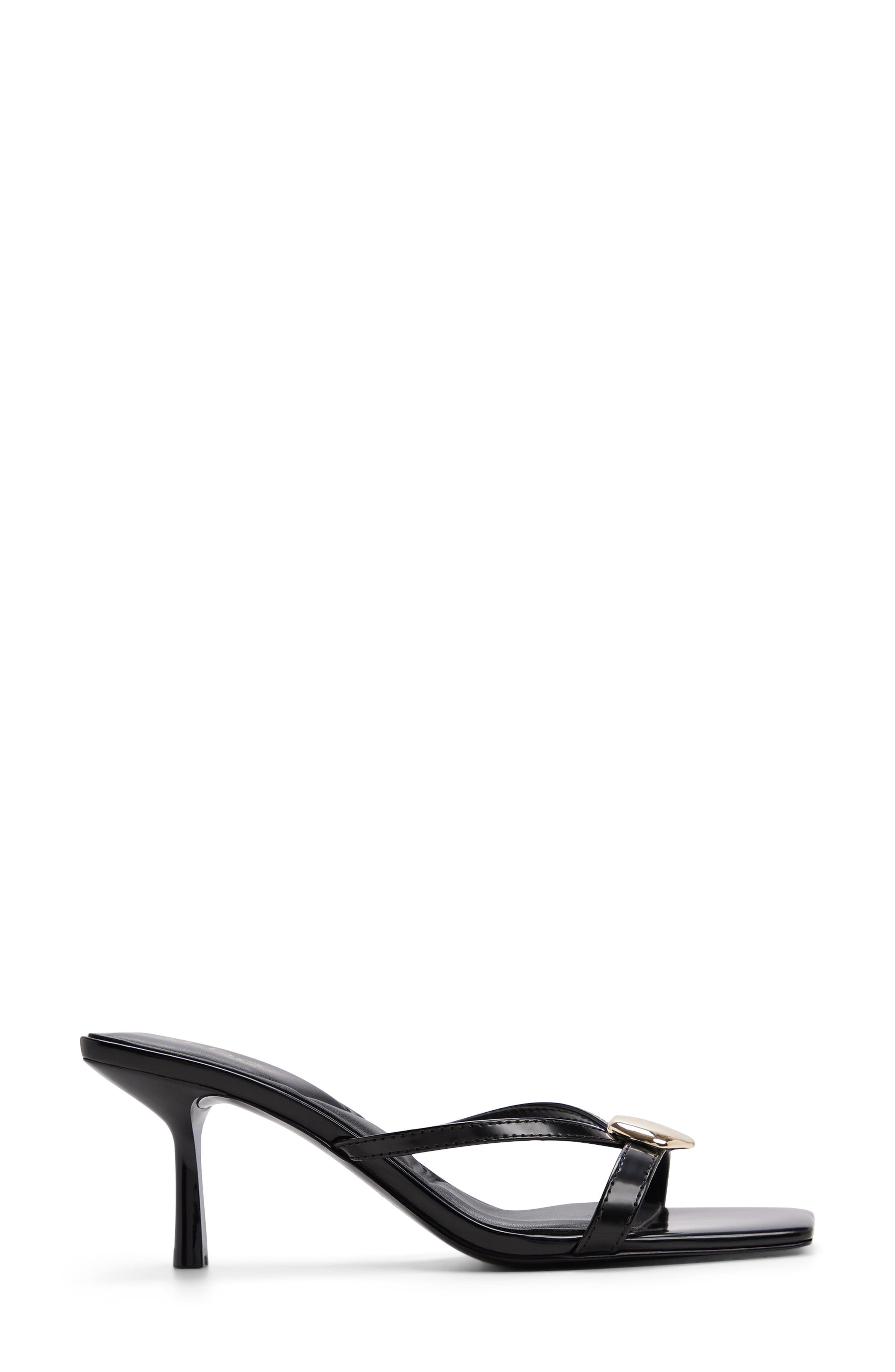 Berylyn Slide Sandal, Alternate, color, BLACK