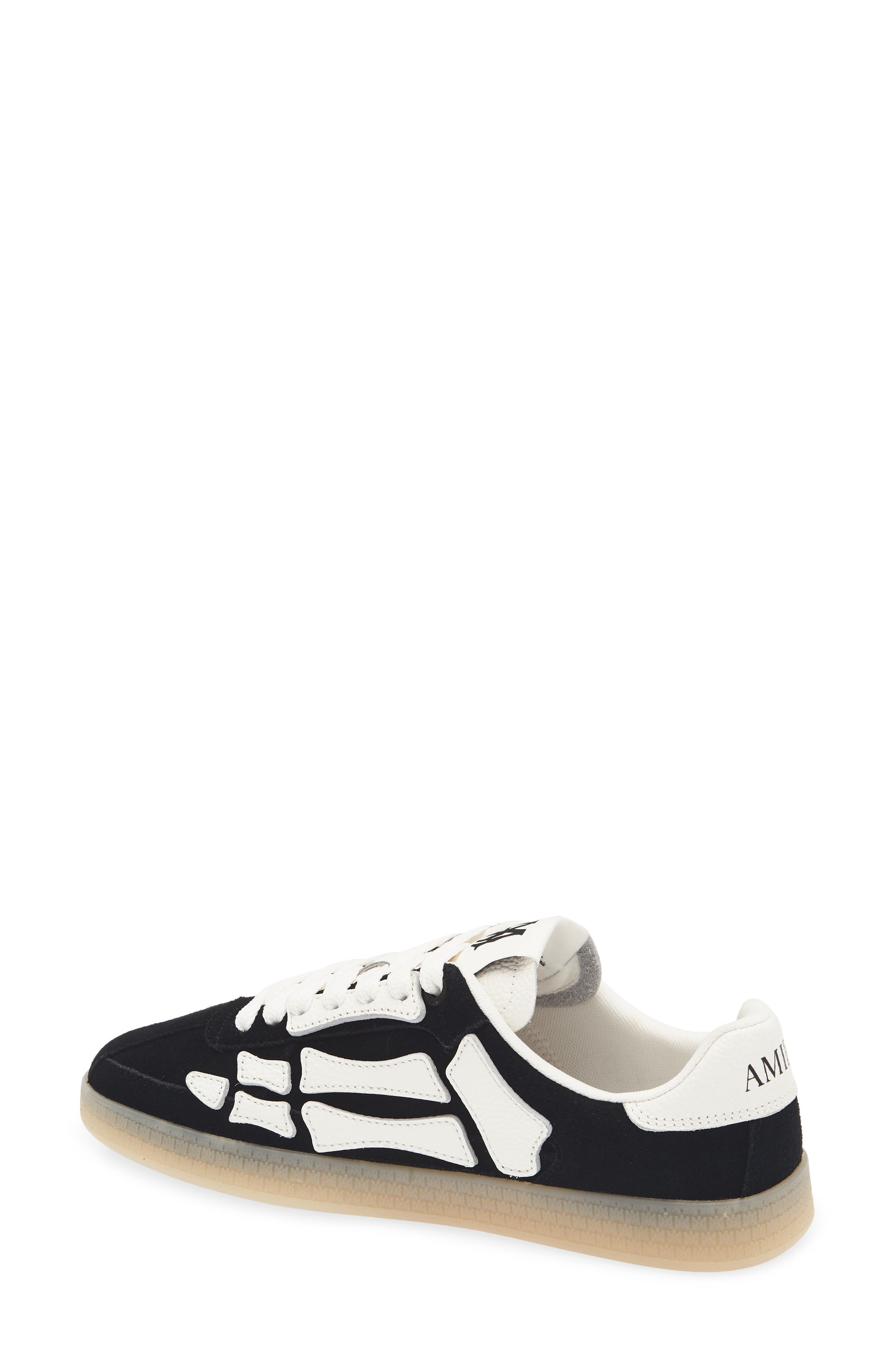 AMIRI Pacific Bones Sneaker, Alternate, color, Black