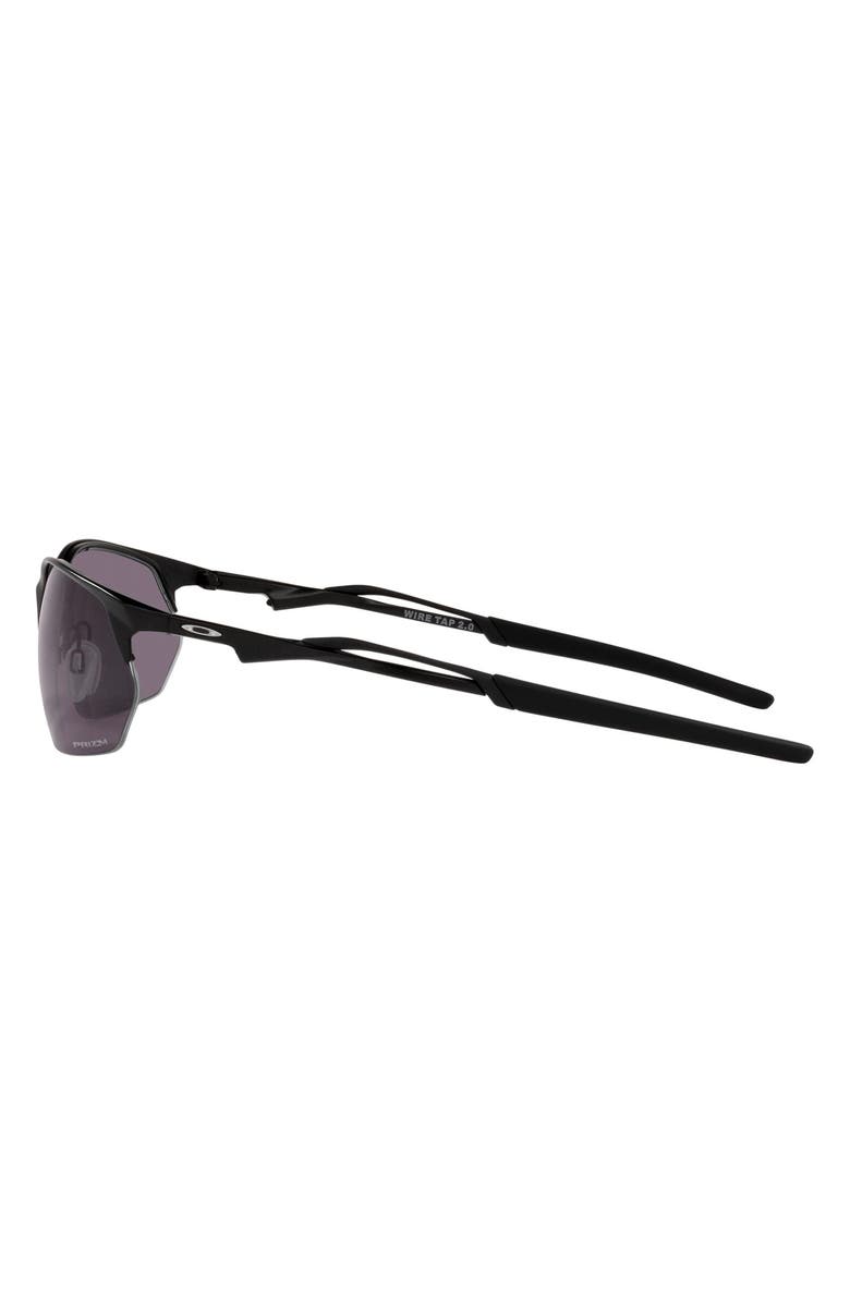 Oakley Wire Tap 2.0 60mm Sunglasses, Alternate, color, Black