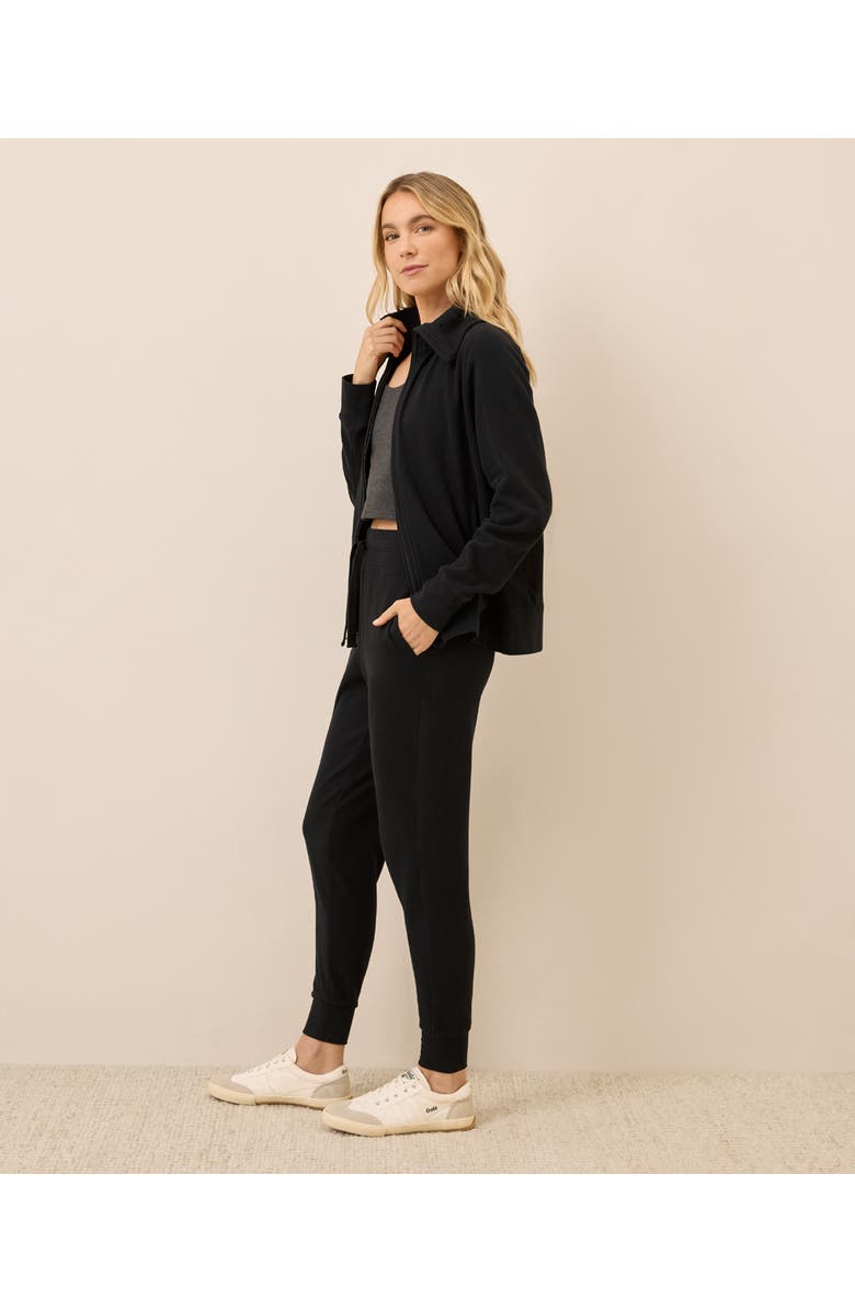 Pact Organic Cotton CloudKnit Jogger, Alternate, color, Black