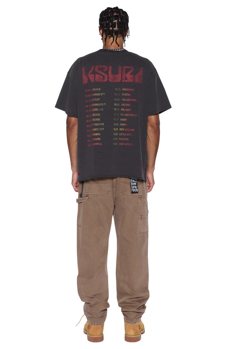 Ksubi Venom Ekcess Graphit T-Shirt, Alternate, color, Black