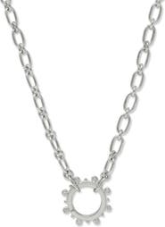 Anzie Dew Drop Marine Pavé Story Catcher Necklace