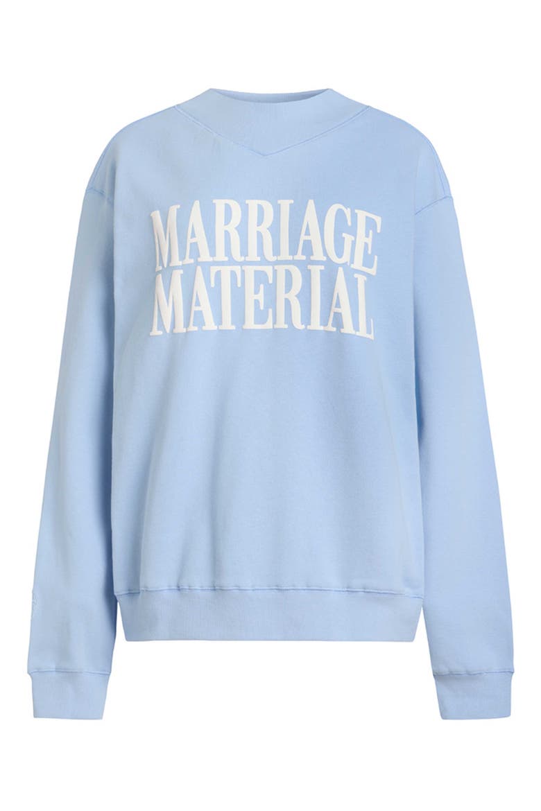Marriage Material Mockneck, Main, color, Something Blue