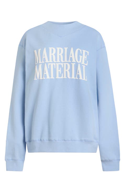 Marriage Material Mockneck