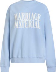 BRIDEMERCH Marriage Material Mockneck