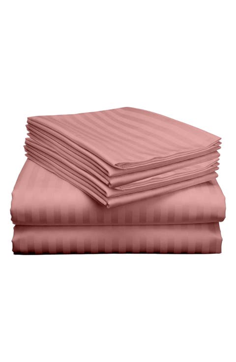 Dobby Stripe Sheet Set