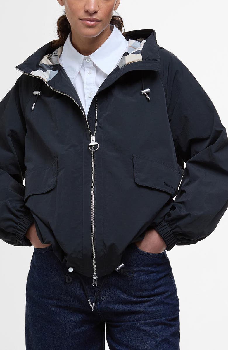 Barbour Orson Showerproof Hooded Jacket, Main, color, 