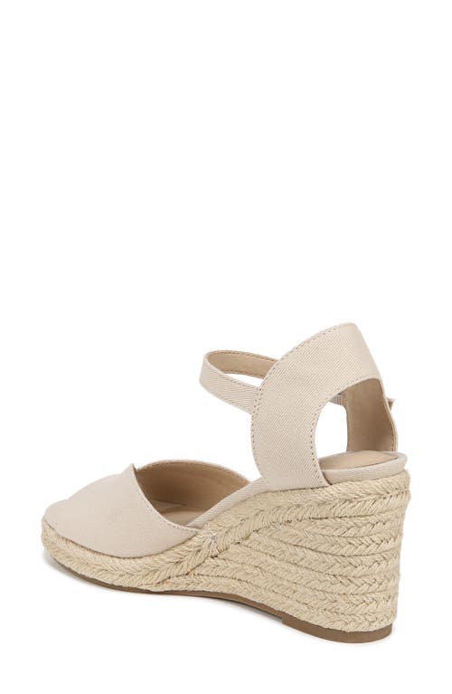 LIFESTRIDE LIFESTRIDE TESS ANKLE STRAP ESPADRILLE PLATFORM WEDGE SANDAL 