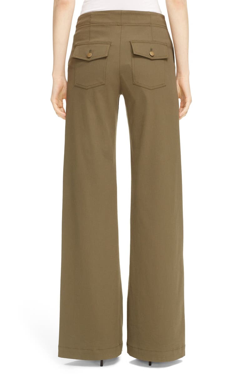 Veronica Beard 'Wanderlust' High Rise Twill Utility Pants, Alternate, color, 