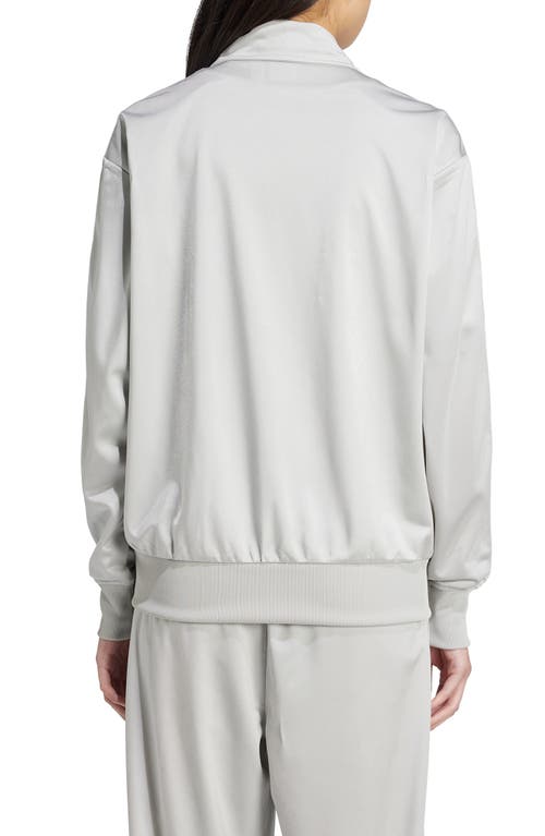 Shop Adidas Originals Firebird Recycled Polyester Track Jacket In Grey