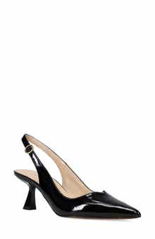 Pelle Moda Janah Slingback Pointed Toe Pump