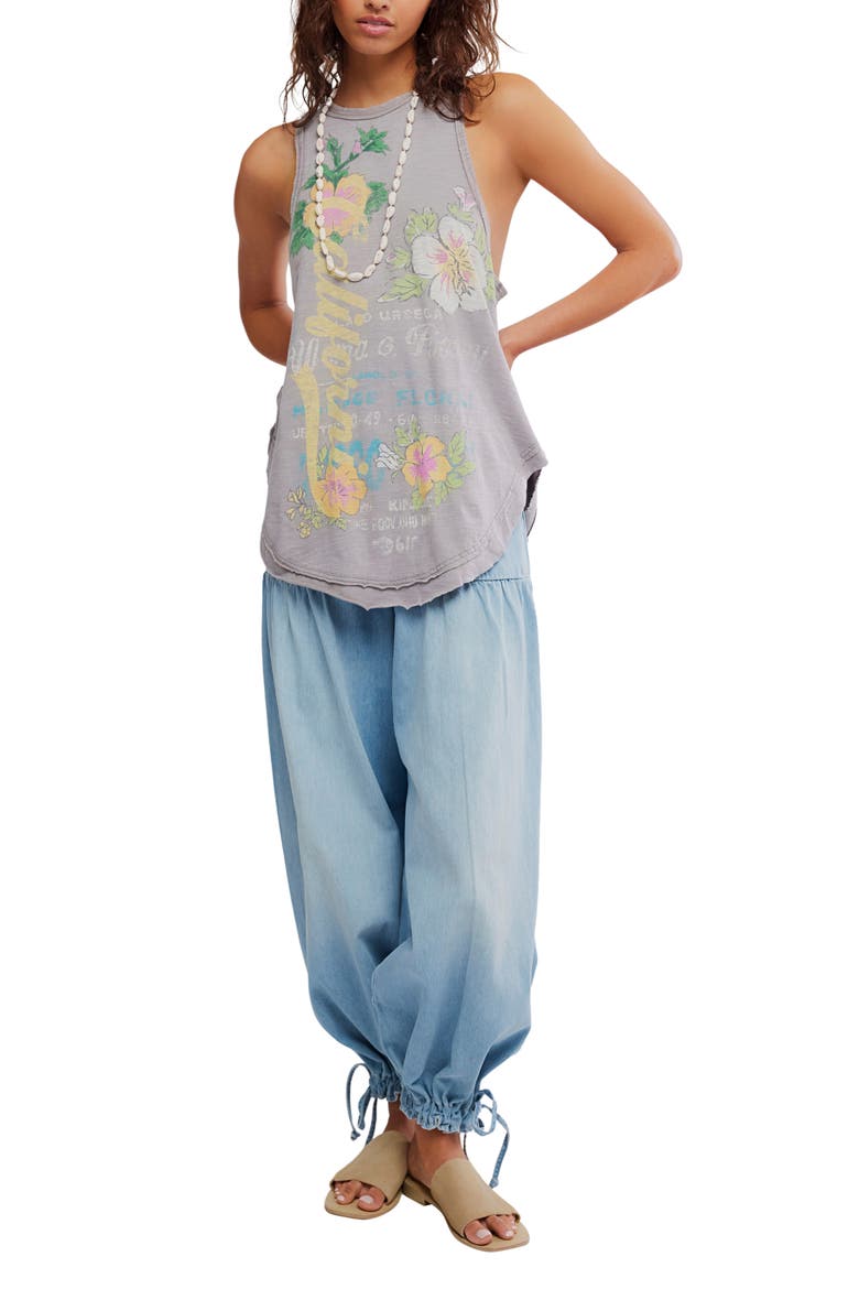 Rosie Graphic Tank, Alternate, color, GREY COMBO