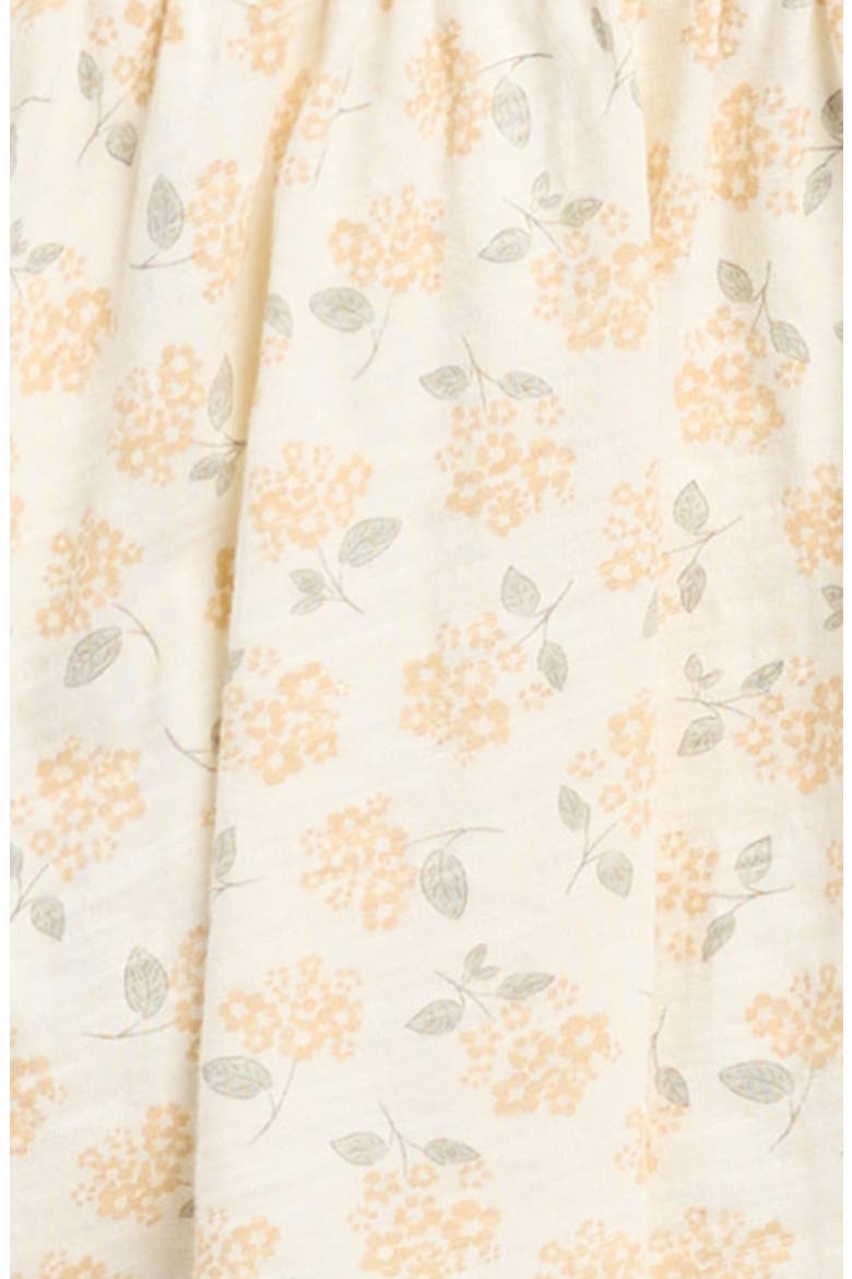 Drea Ditsy Floral Print Dress & Bloomers Set, Alternate, color, IVORY