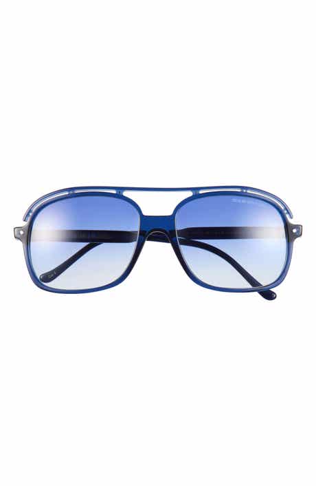 1376 59mm Gradient Aviator Sunglasses