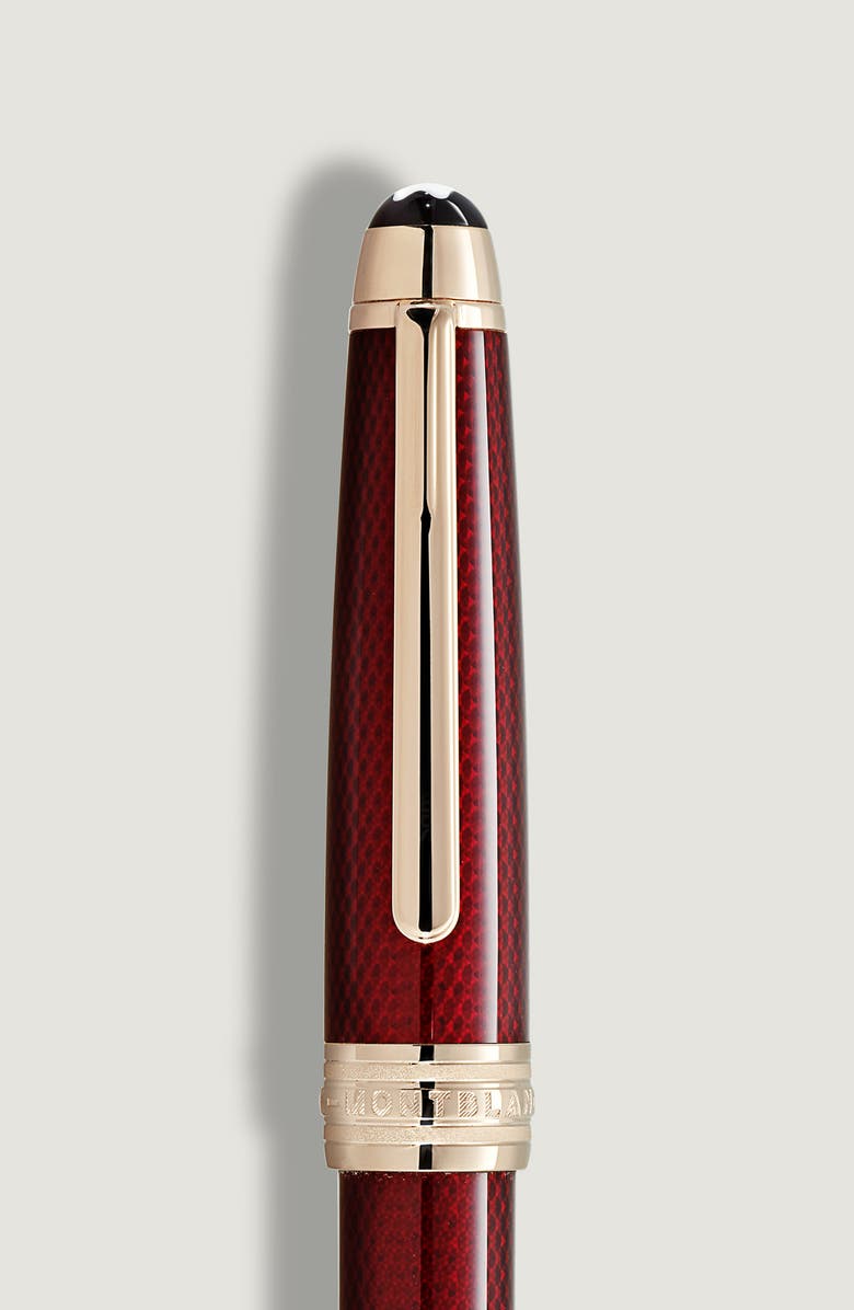 Montblanc Meisterstück Solitaire Golden Hour LeGrand Ballpoint Pen, Alternate, color, Burgundy