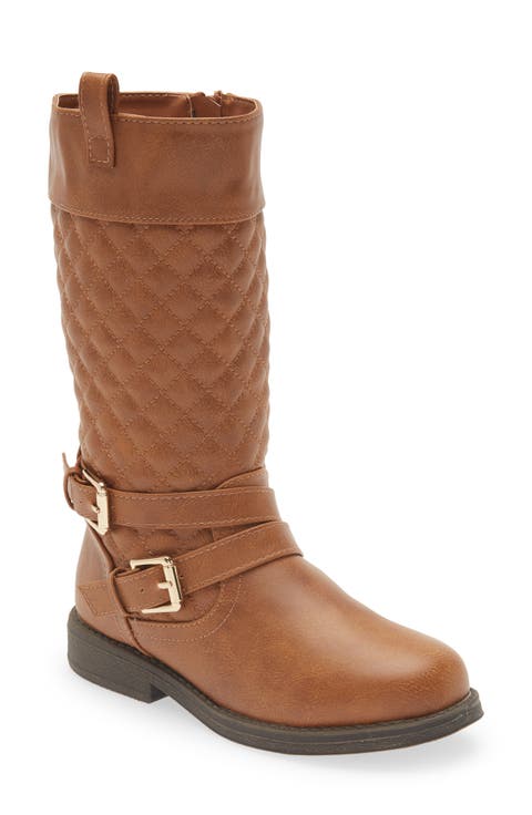 Moto Knee High Boot (Little Kid & Big Kid)