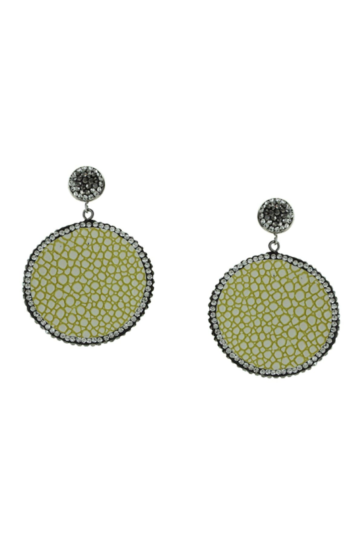 Olwen Crystal Drop Earrings