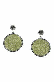 Olwen Crystal Drop Earrings