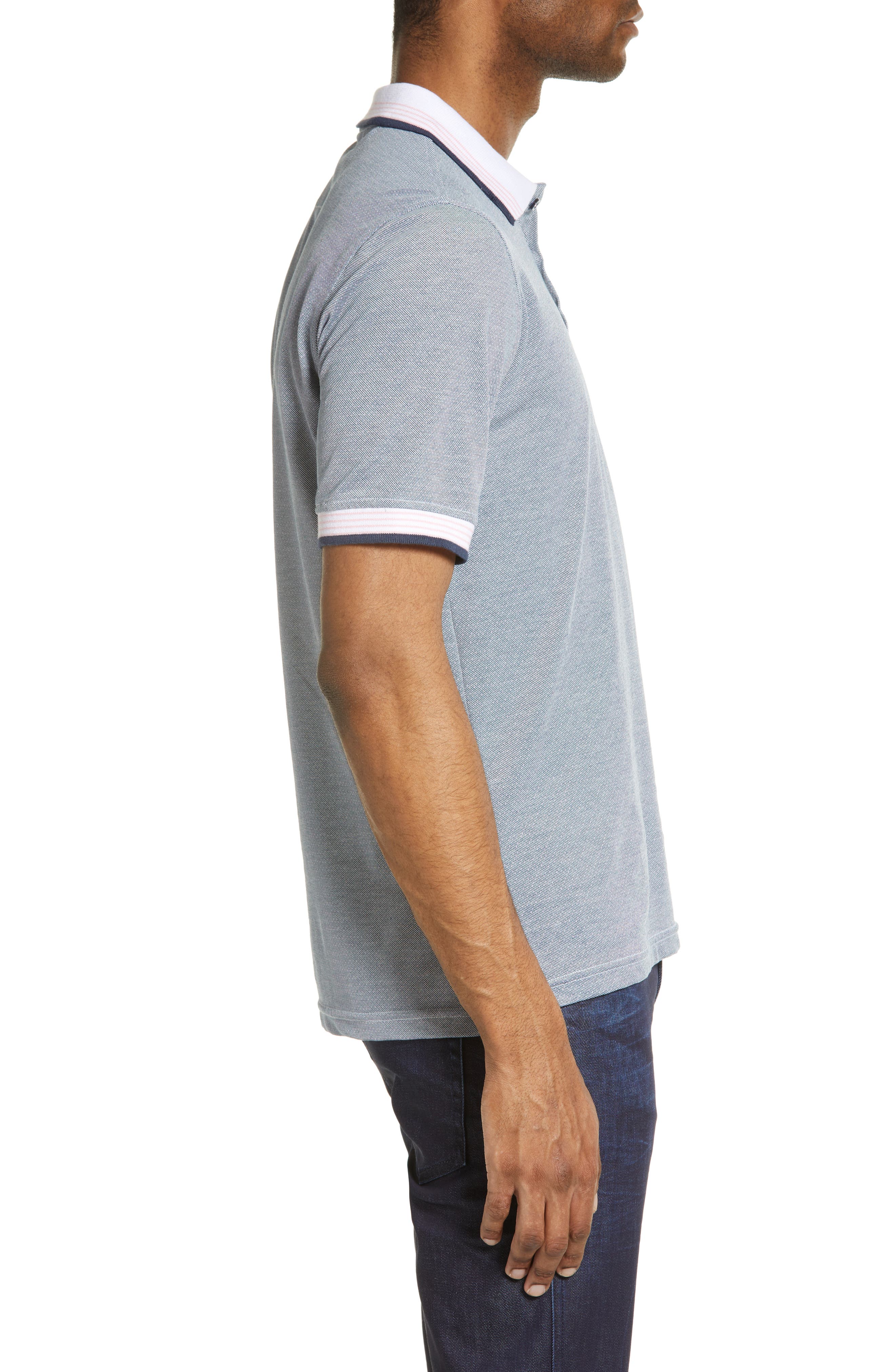 Stone Rose Men's Piqué Performance Polo (Men) | Nordstrom