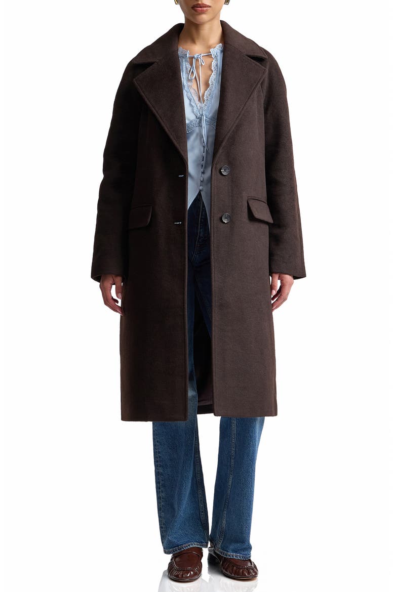 Walker Long Coat, Alternate, color, SABLE