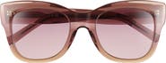 Givenchy City 53mm Geometric Sunglasses