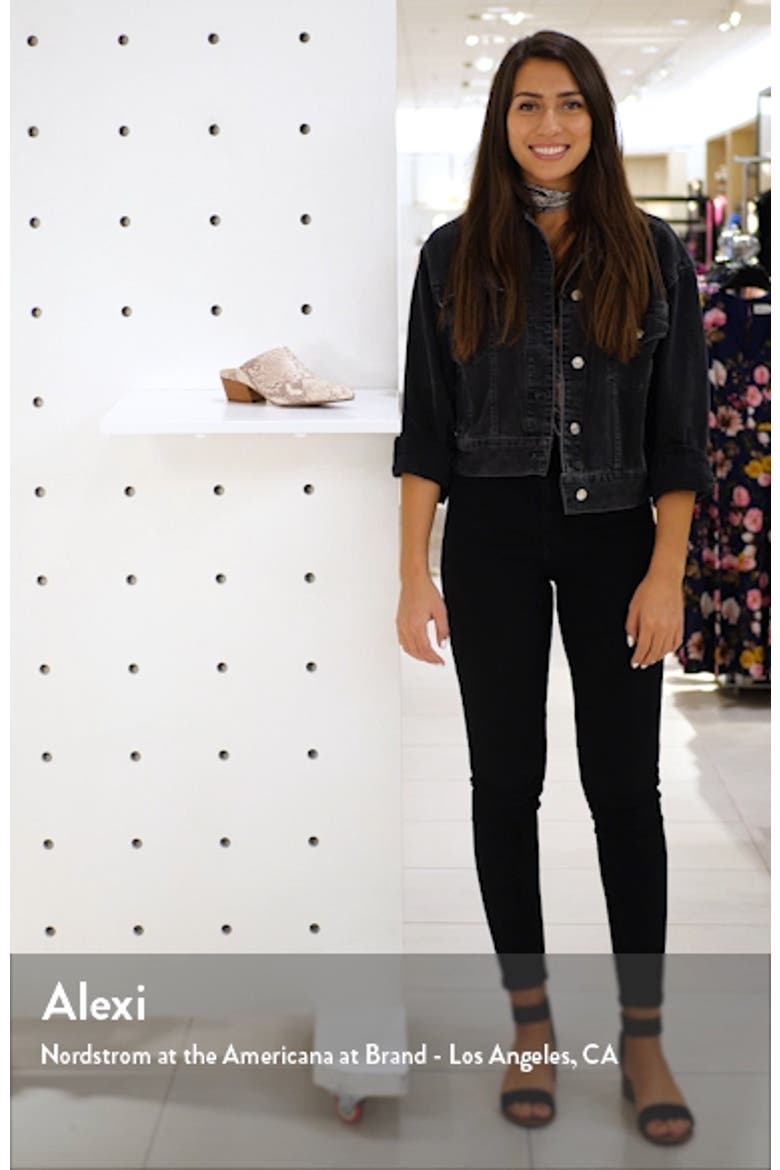 Rendezvous Pointed Toe Mule video