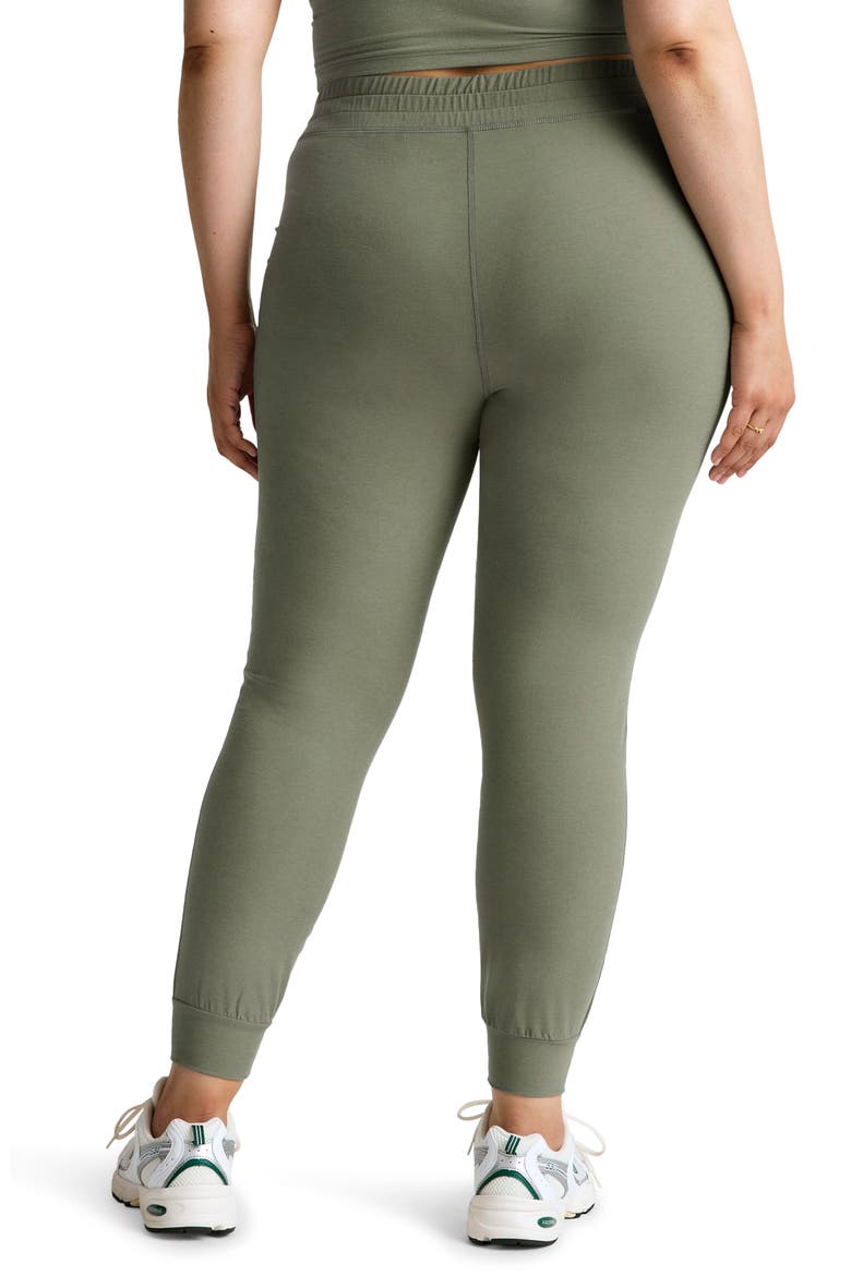 Commuter Space Dye Midi Joggers, Alternate, color, GREY SAGE HEATHER