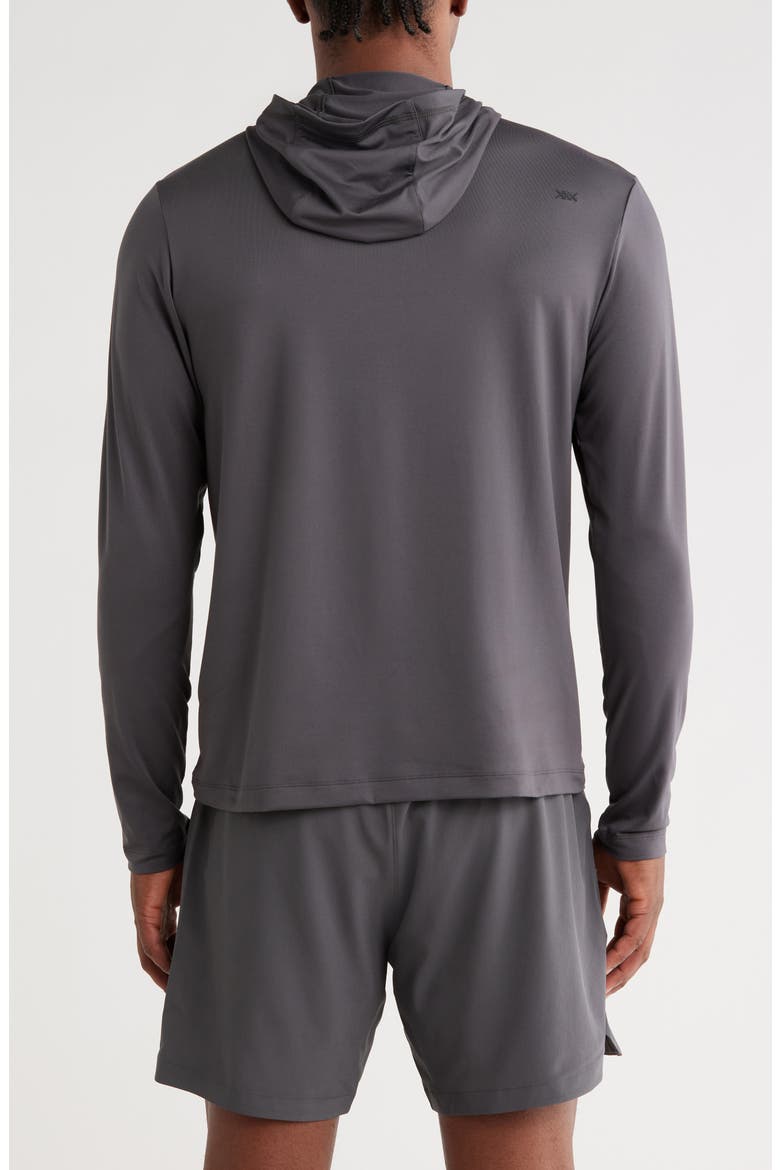 Base Train Lightweight Hoodie, Alternate, color, ASPHALT