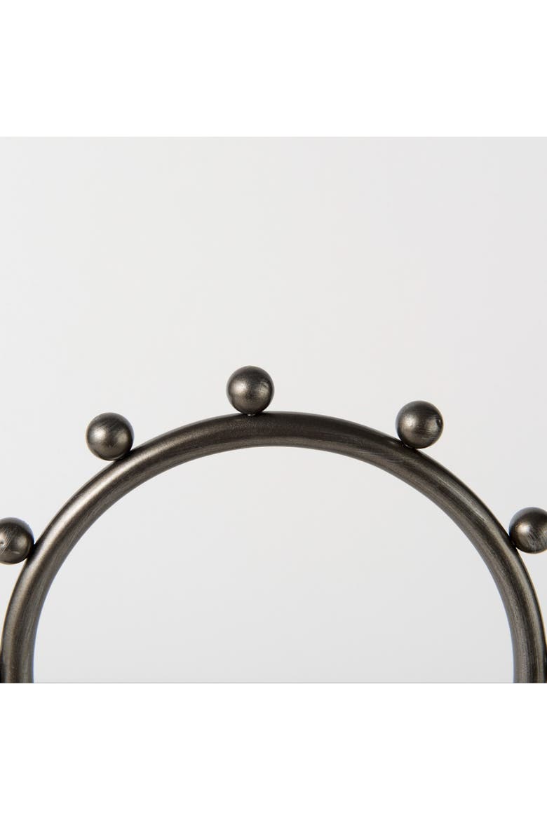 Elio Studded Hoop Object, Alternate, color, Grey