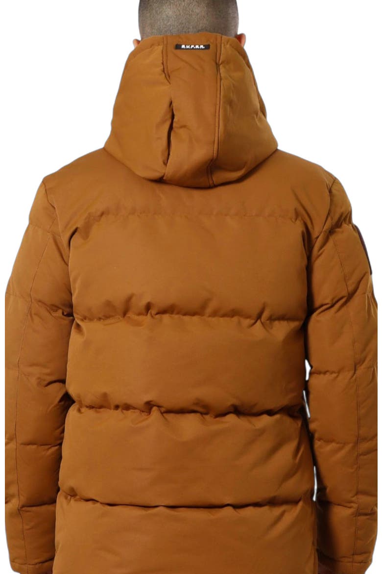 Men's Heavyweight Hooded Puffer Jacket, Alternate, color, Timber