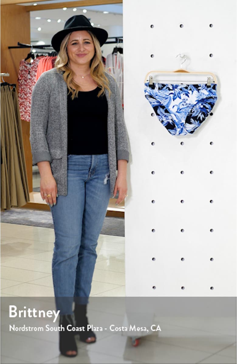 Indigo Garden Reversible Bikini Bottoms, sales video thumbnail