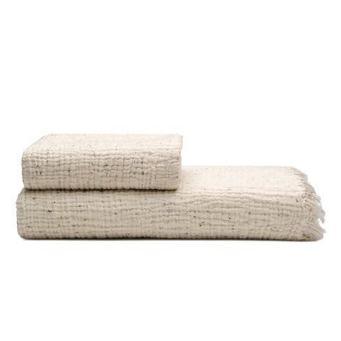 Soho Supersoft 4-Layer Cotton Gauze Bath and Hand Towel - Set
