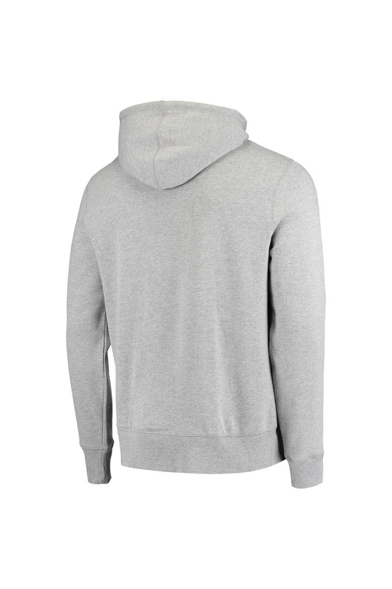 Men's '47 Heathered Gray Tampa Bay Buccaneers Pregame Headline Pullover Hoodie, Alternate, color, Gray