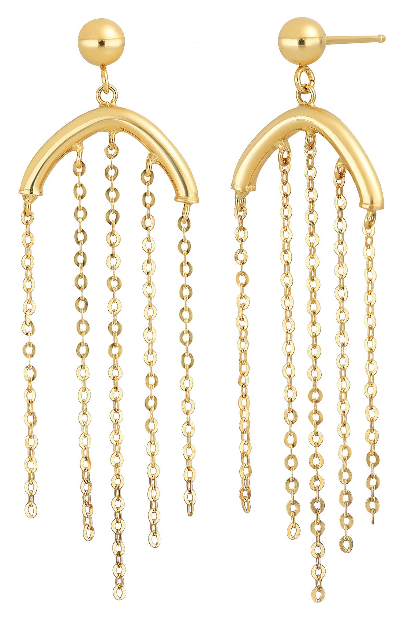 Bony Levy 14K Gold Chandelier Drop Earrings