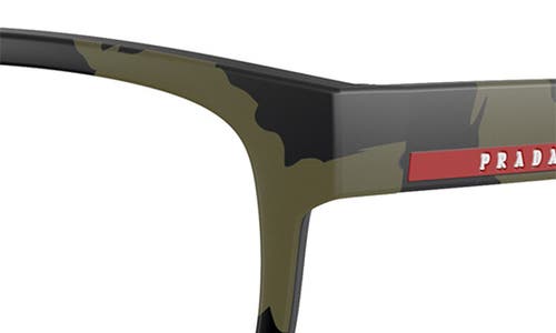 Prada Linea Rossa 52mm Rectangular Optical Glasses