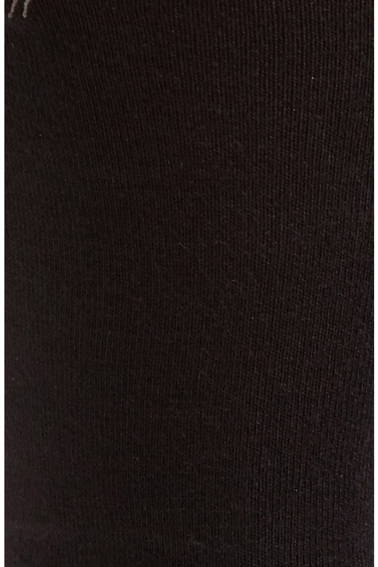 Assorted 3-Pack Supersoft Socks, Alternate, color, BLACK