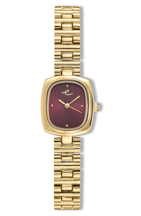 Square Dial Bracelet Watch, 20mm x 23mm