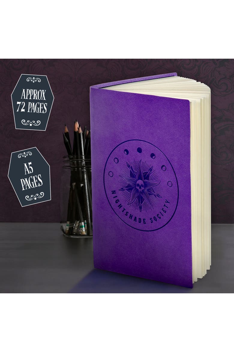 Wednesday Secret Reveal Journal Set, Purple Notebook, Kids 8+, Alternate, color, Purple